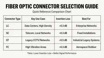 Fiber Connector Selection Guide