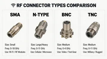 RF Connector Types Guide
